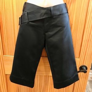 Roland Mouret Black Evening Shorts